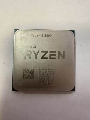 AMD Ryzen 5 3600 6-Core 3.6 GHz (4.2 GHz Max Boost) Socket AM4 65W CPU only