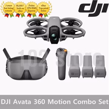 DJI Avata 360 Fly More FPV 8k Drone Motion Combo (N3 + 3 Battery)