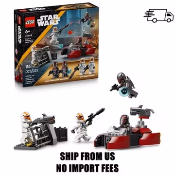 LEGO Star Wars Siege of Mandalore Battle Pack Building Toy for Boys & Girls - Th