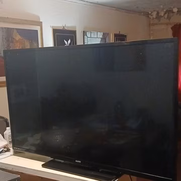 SANYO FW55D25F 55in LED 1080p FHD HDTV Black HDMI USB VGA Component AV