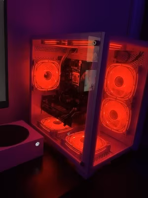 Custom/Whitebox White Gaming Desktop PC i5 3.3GHz 16GB 1TB SSD RTX 3060 RGB