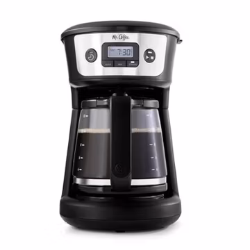 Mr. Coffee 2211802 12 Cup Programmable Coffee Maker with Strong Brew Selector