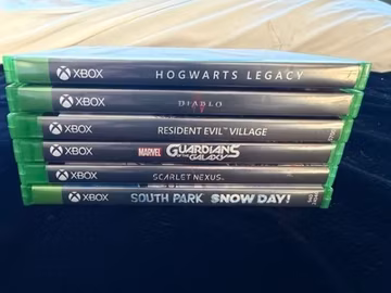 Xbox Series X 6-Game Lot: Hogwarts Legacy +5 More - All CIB