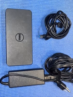 Dell D3100 USB 3.0 UHD Docking Station 4K DisplayLink with 65W AC Adapter