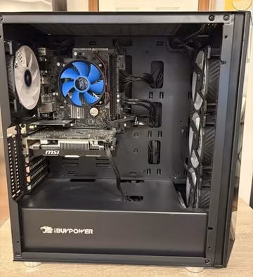 iBUYPOWER i-Series Gaming PC core i3-9100F 8GB RAM Geforce GTX 1650 1TB Win10