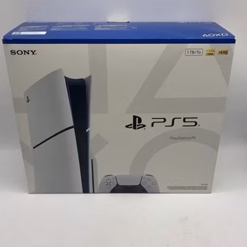 Sony PlayStation 5 Slim Disc PS5 1TB White Console Gaming System