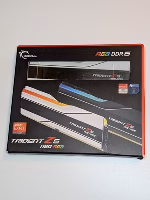 G.Skill Trident Z5 Neo RGB 32GB 2x16GB DDR5 6400 6000 CL32 AMD EXPO White