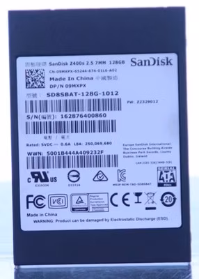 SanDisk SATA 2.5" 128GB Solid State Drive SD8SBAT-128G-1012 9MXPX 128gb SSD
