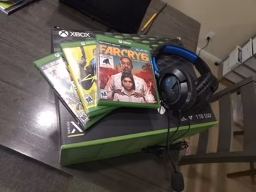 Microsoft Xbox Series X 1TB SSD Console Slightly Used Tested With Box W/Extras!!