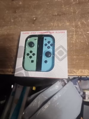 Original Nintendo Switch Animal Crossing Edition New Horizons Joy Cons Bluegreen