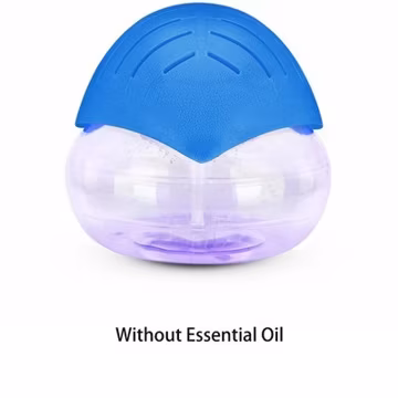 Air Purifier 7 Color LED Light Blue Color Portable Compact Air Cleaner For Bedro