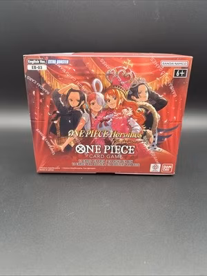 One Piece Heroines Edition EB-03 Booster Box English Factory Sealed