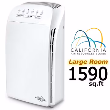 Large Room Air Purifier H13 HEPA for Dust Allergies Smoke Smog Air Filters