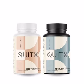 QuitK Recovery Complex Withdrawal Detox Support Sleep Energy Mood Free Delivery