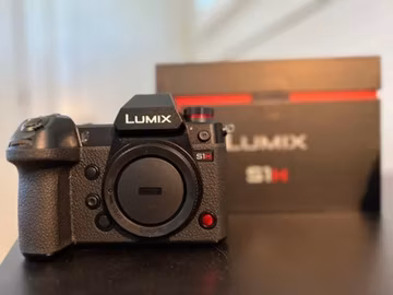 Panasonic LUMIX DC-S1H 24.2MP Full-Frame Mirrorless Digital Camera (Body Only)