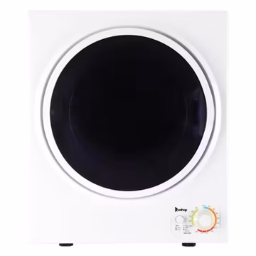 ZOKOP Apartment Home Front Load 5.5lbs 1.5 Cu.Ft Tumble Clothing Dryer Machine
