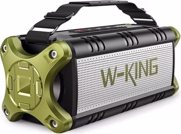 W-KING D8 Bluetooth Speaker, 90W Max Portable Outdoor Speaker Loud IPX6 Green