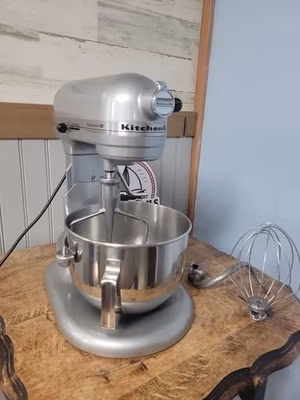 KitchenAid Professional HD KG25HOXMC Gray Bowl Lift Stand Mixer 10 Speed 475W