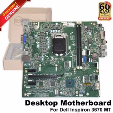 Dell Inspiron 3670 Desktop Motherboard Chipset B360 Socket LGA1151 DDR4 H4VK7