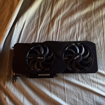 ASUS NVIDIA GeForce RTX 2070 8GB GDDR6 Graphics Card (DUALRTX2070SO8GEVO)