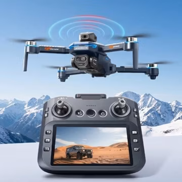 GT8 Foldable 5G FPV Drone 4.5"Screen 6K Camera Avoidance Brushless 2 Batteries