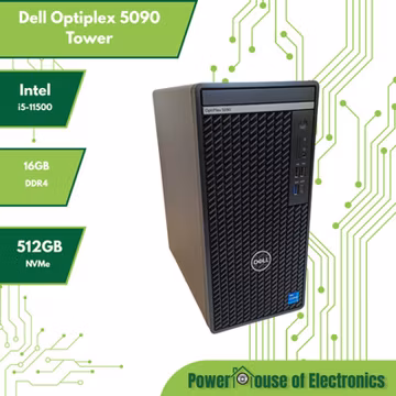 Dell Optiplex 5090 Tower | i5-11500 | 16GB DDR4 | 512GB NVMe | Win11 Pro