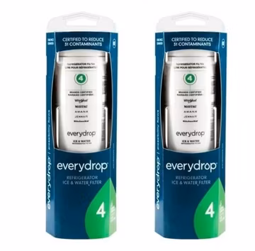 Every D²rop by 2 Pack Ice and Water Refrigerator Filter 4 ED²R4RX²D1 Sealed NEW