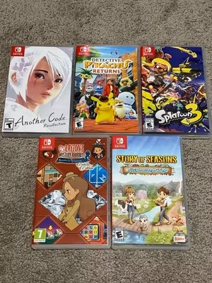 nintendo switch games bundle lot