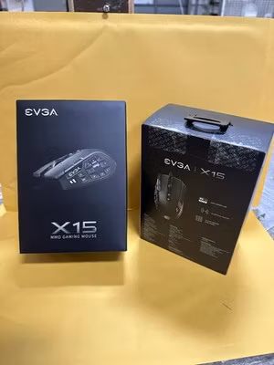 NEW EVGA X15 MMO Gaming Mouse Wired Color Black 904-W1-15BK-KR