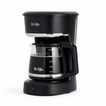 Mr. Coffee 12-Cup Switch Coffee Maker Black: Electric Drip Coffee Machine