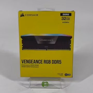 Corsair Vengeance RGB 32GB 2x16GB DDR5 6400 CL36 XMP 3.0 6000 Intel Black