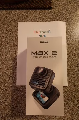 GoPro MAX 2 8K 360 Action Camera - Black CPPB1