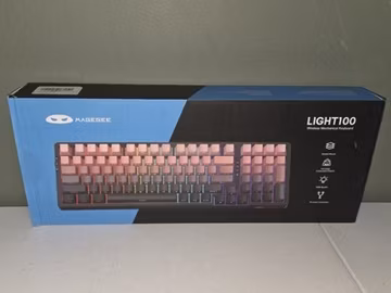 New! MageGee LIGHT 100 Wireless Keyboard 96% Hot Swappable Mechanical Keyboard