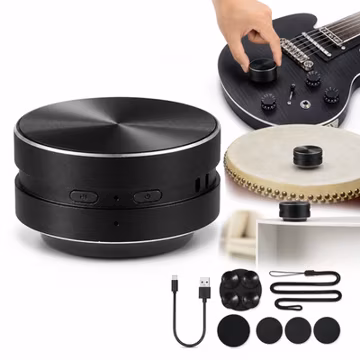Bone Conduction Bluetooth Speaker Portable Wireless FM Radio Mini Aluminum