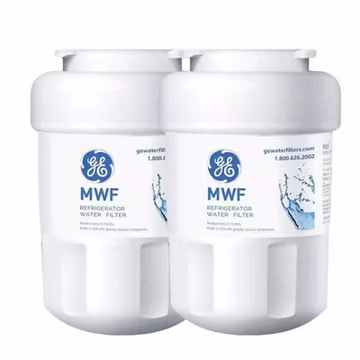 US- 2 PACK GE MWF MWFP 46-9991 GWF Smartwater Genuine Refrigerator Water Filter