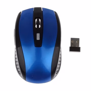 RED WIRELESS CORDLESS 2.4GHz MOUSE USB DONGLE OPTICAL SCROLL FOR PC LAPTOP US