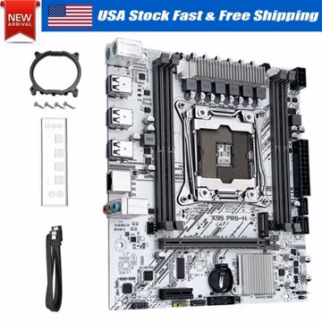 LGA 2011-3 X99 Motherboard 8*DDR4 RAM SATA WIFI NVME M.2 Support Xeon E5 V3 V4