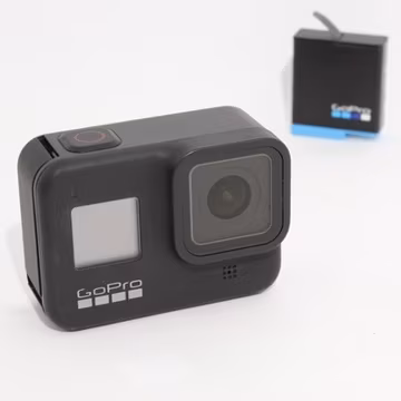 GoPro Hero 8 Black Bundle - Includes Remote, batteries, tripod