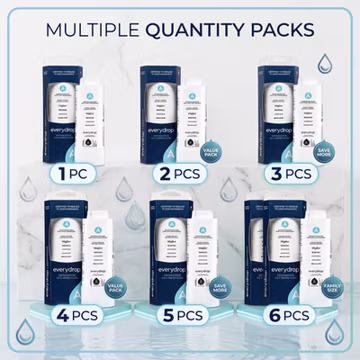 1-8 PACK EDRARXD1 Ice and Water Refrigerator Filter Replacement US SHIP