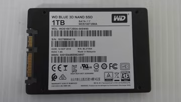Western Digital WD 1TB Blue 2.5" SATA Internal SSD 3D NAND - 100% Health