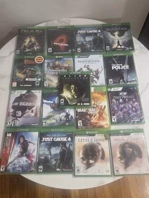 Xbox Series X And One Game 17 Game Lot Factory Sealed