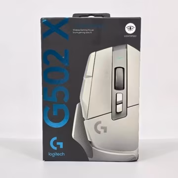 Logitech G502 X LIGHTSPEED Wireless Optical Gaming Mouse - White -