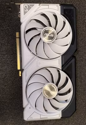 ASUS Dual GeForce RTX 4060 Ti White OC 8GB GDDR6 Graphics Card