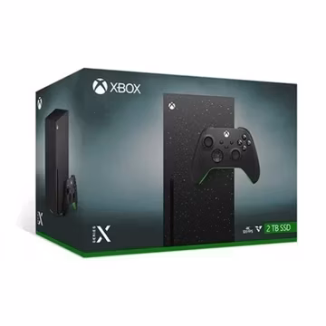 Microsoft Xbox Series X 2 TB Disc Drive Galaxy Black Special Edition Bundle