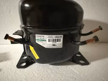 SIKELAN ADW57T6 REFRIGERATION COMPRESSOR 1/4 HP 546BTU 110-120V R134A 50-60HZ