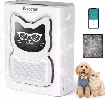Faveetie AP200W Pet Air Purifier for Large Room, 2300 sq ft | 4-in-1 H13 HEPA