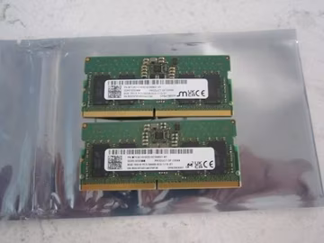 Micron 16GB (2x8GB) DDR5 5600MHz SODIMM Laptop Memory RAM MTC4C10163S1SC56BD1