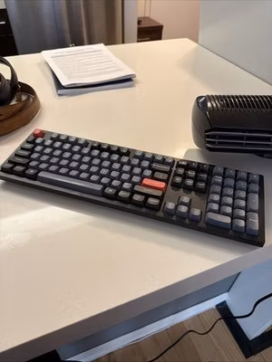 Keychron K8 Wireless Mechanical Keyboard - White Backlight, Gateron G Pro Brown