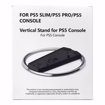 PlayStation 5 Vertical Stand w/ Screw for PS5 Slim/Pro/Original Console