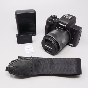 Canon EOS M50 24.1MP EF-M 18-55mm IS STM Lens Mirrorless Camera